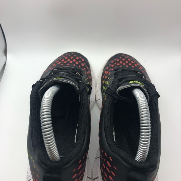 Nike black orange green sneakers youth size 6/ womens size 7.5 - Picture 6 of 9